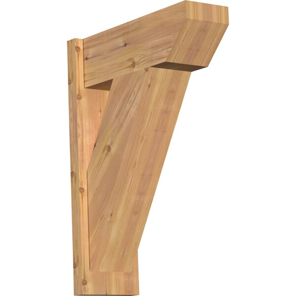 Ekena Millwork Traditional Slat Smooth Outlooker, Western Red Cedar, 7 1/2"W x 20"D x 28"H OUT08X20X28TRA06SWR - main
